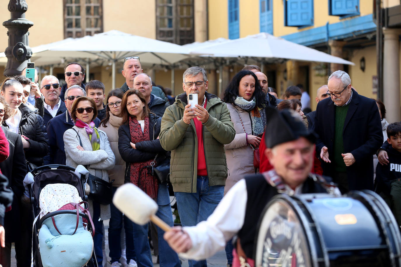 Ambientazo en Asturias el Domingo de Ramos