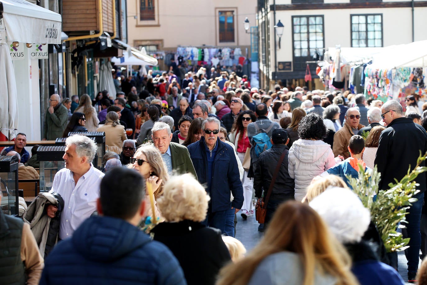 Ambientazo en Asturias el Domingo de Ramos