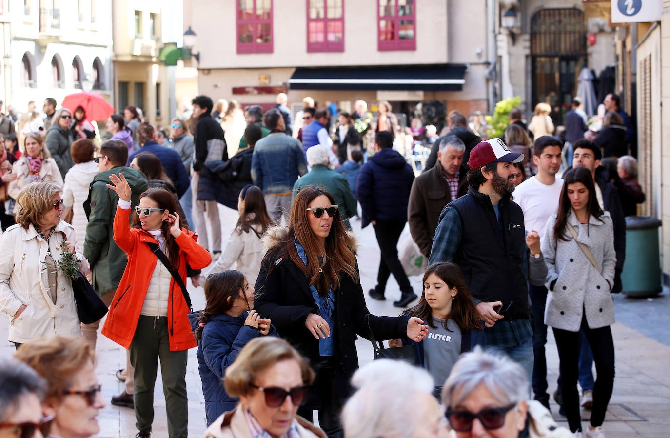 Ambientazo en Asturias el Domingo de Ramos