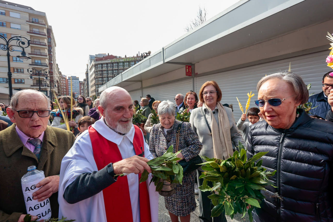 Asturias abre la Semana Santa con un multitudinario Domingo de Ramos