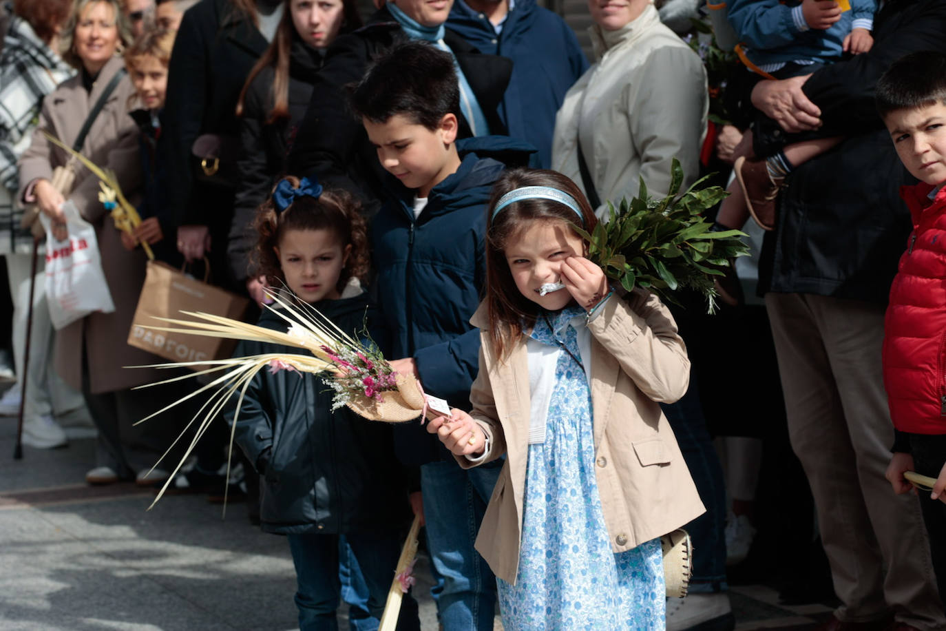 Asturias abre la Semana Santa con un multitudinario Domingo de Ramos