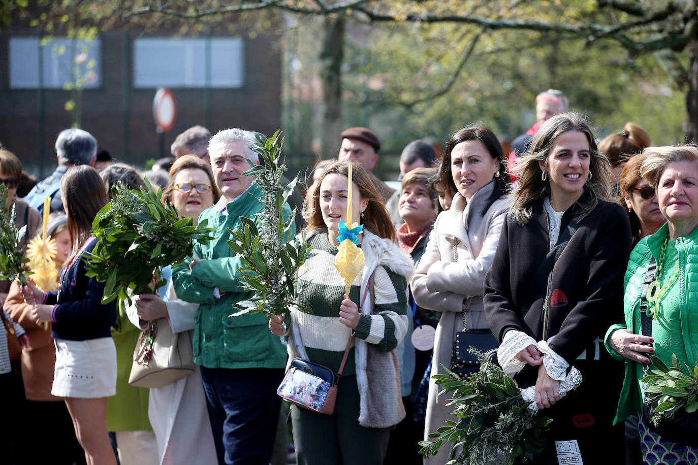 Asturias abre la Semana Santa con un multitudinario Domingo de Ramos