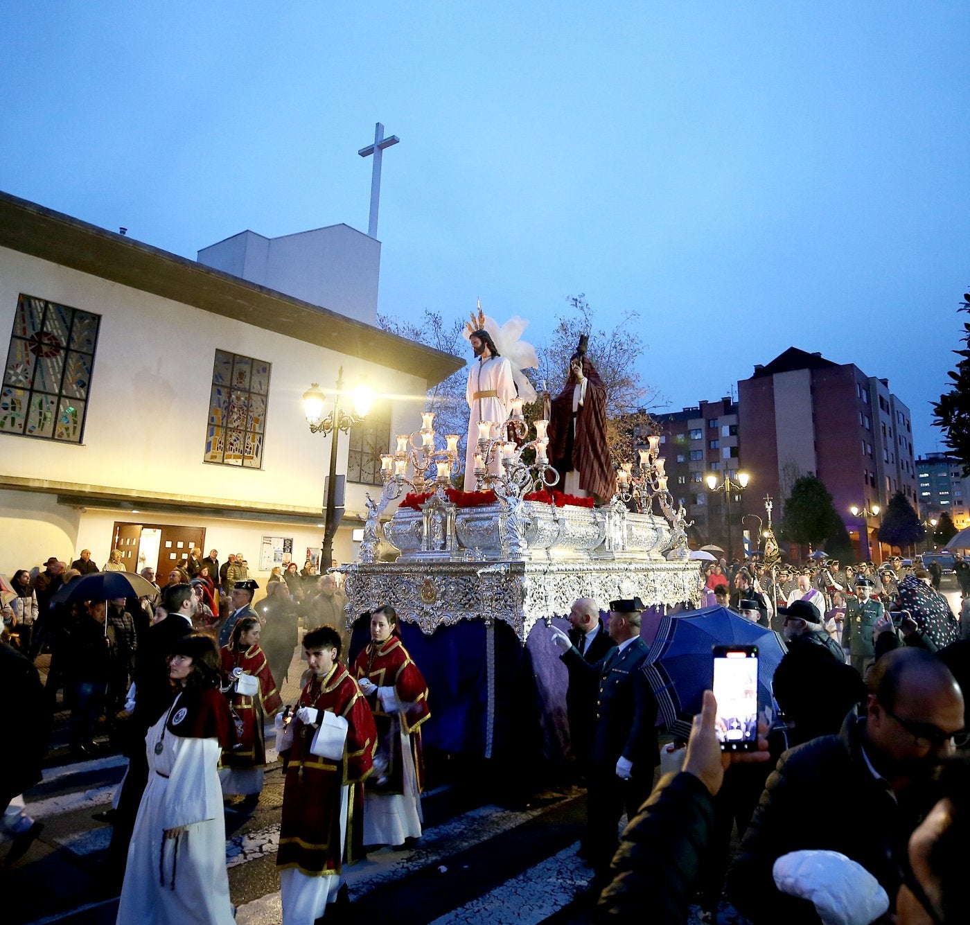 La imagen de Nuestro Padre Jesús de la Sentencia, recientemente restaurada. FOTOS: ALEX PIÑA