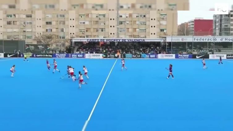 Así fue el gol de la asturiana Irene Geijo en la final del campeonato de España Sub 14 de hockey