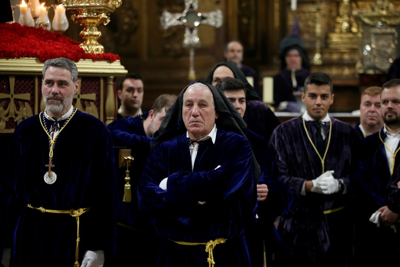 La procesión de El Nazareno de Oviedo no pudo salir por la lluvia