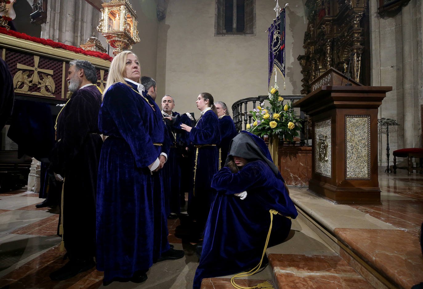 La procesión de El Nazareno de Oviedo no pudo salir por la lluvia