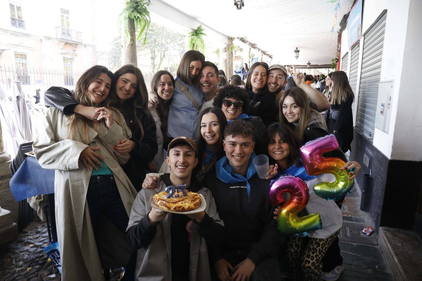 Luis Alberto García celebró su cumpleaños en Galiana.