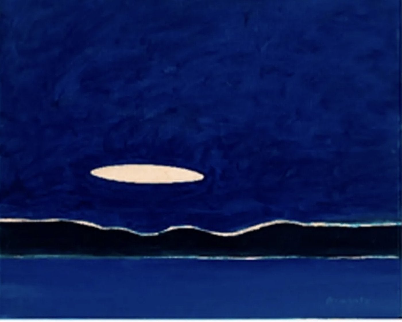 Óleo sobre tabla entelada, de 1970 (38x46).