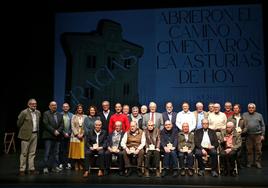 Homenaje a los primeros alcaldes asturianos de la democracia