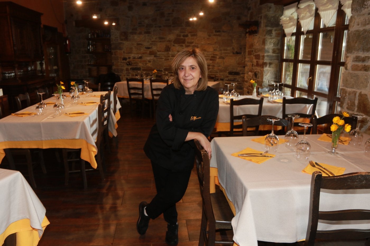 'Sesé' Fernández Coto, cocinera de L'Albancia.