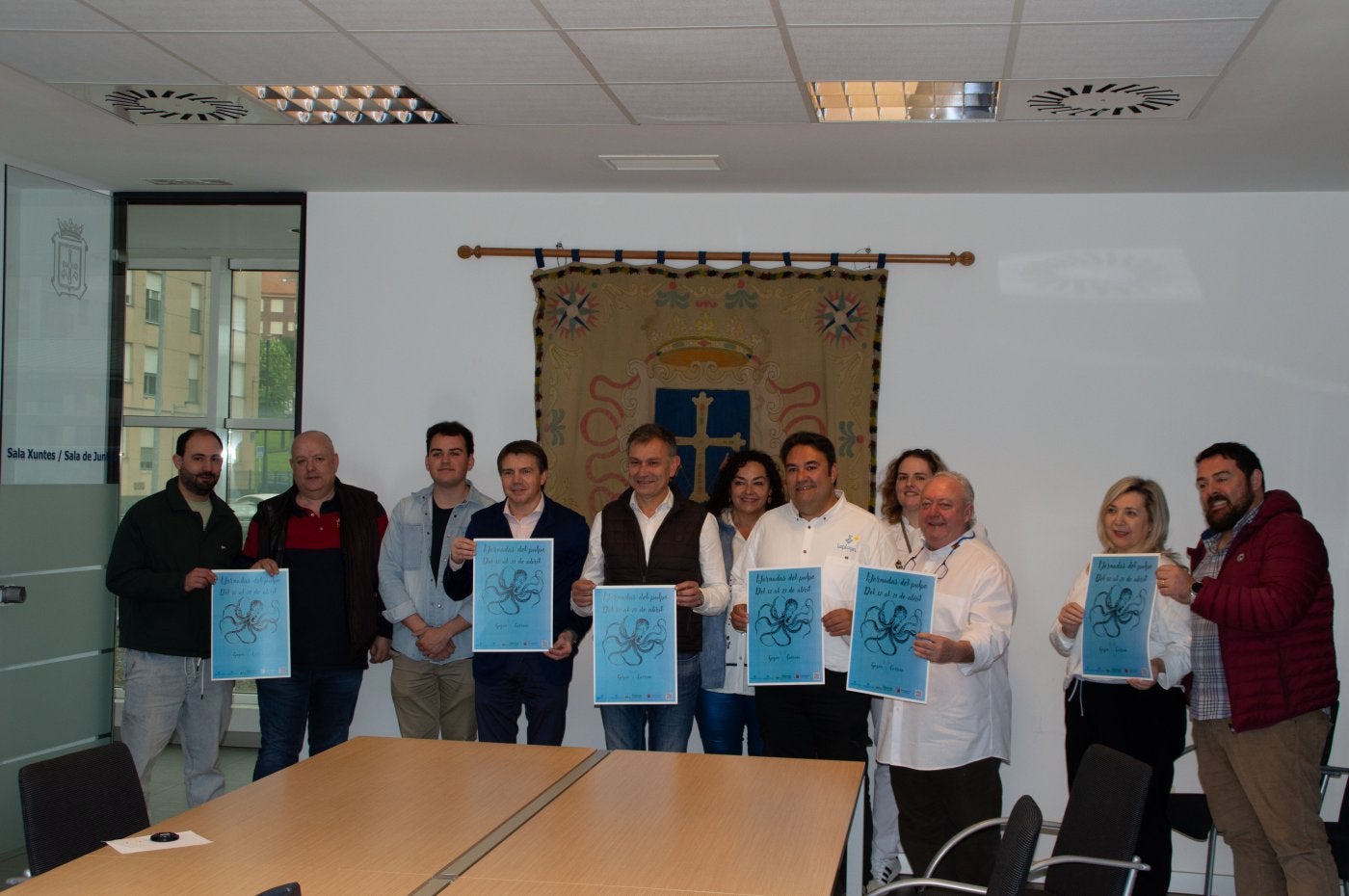 Presentación de las Jornadas del Pulpo de Gozón y Carreño.