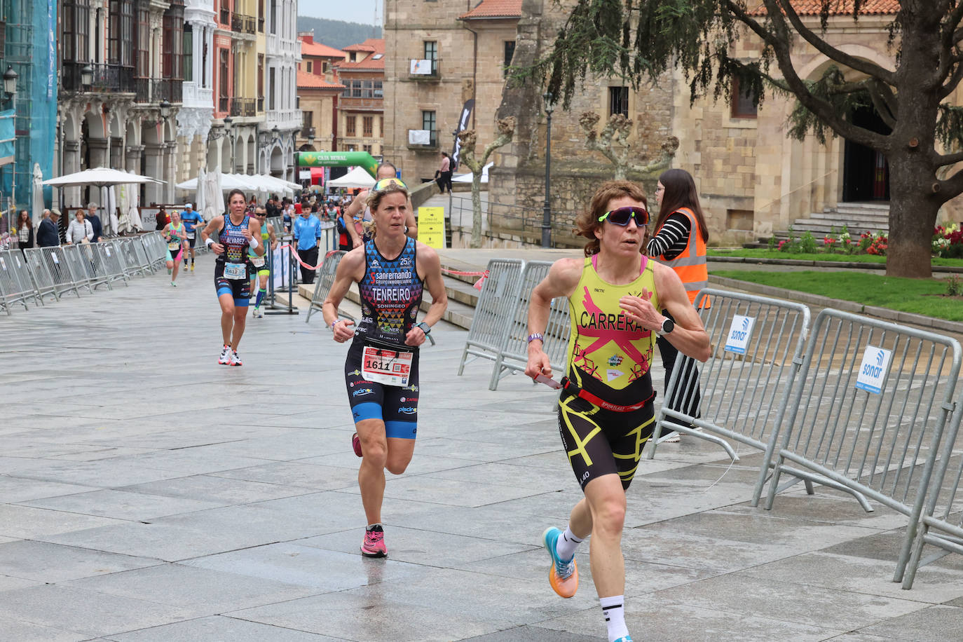 Las imágenes que deja la primera jornada del Duatlón en Avilés