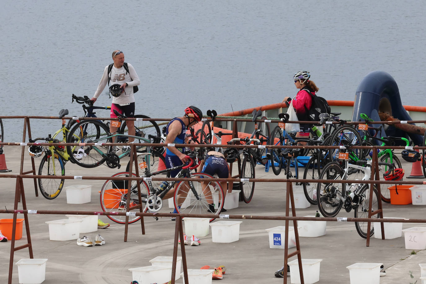 Las imágenes que deja la primera jornada del Duatlón en Avilés