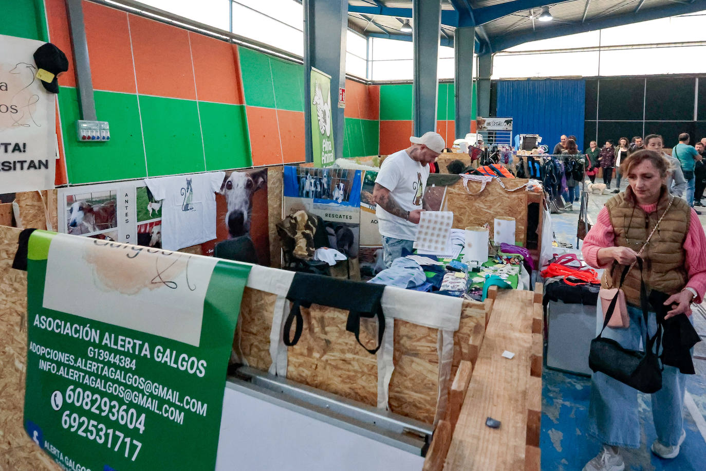 Las mascotas de Gijón dejan su huella en busca de la adopción