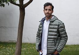 El nuevo coordinador de IU Xixón, Alejandro Farpón.