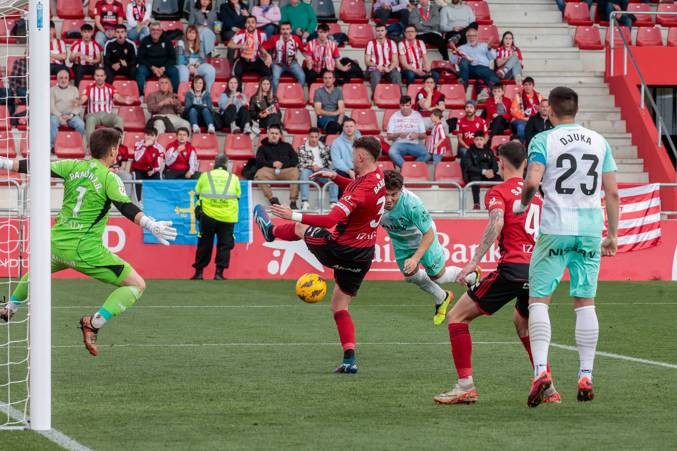 Las mejores jugadas del Mirandés - Sporting