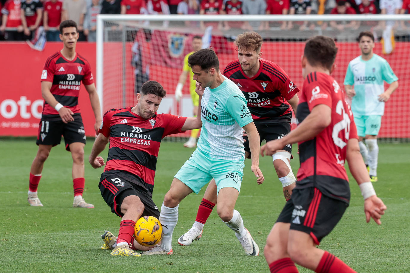 Las mejores jugadas del Mirandés - Sporting