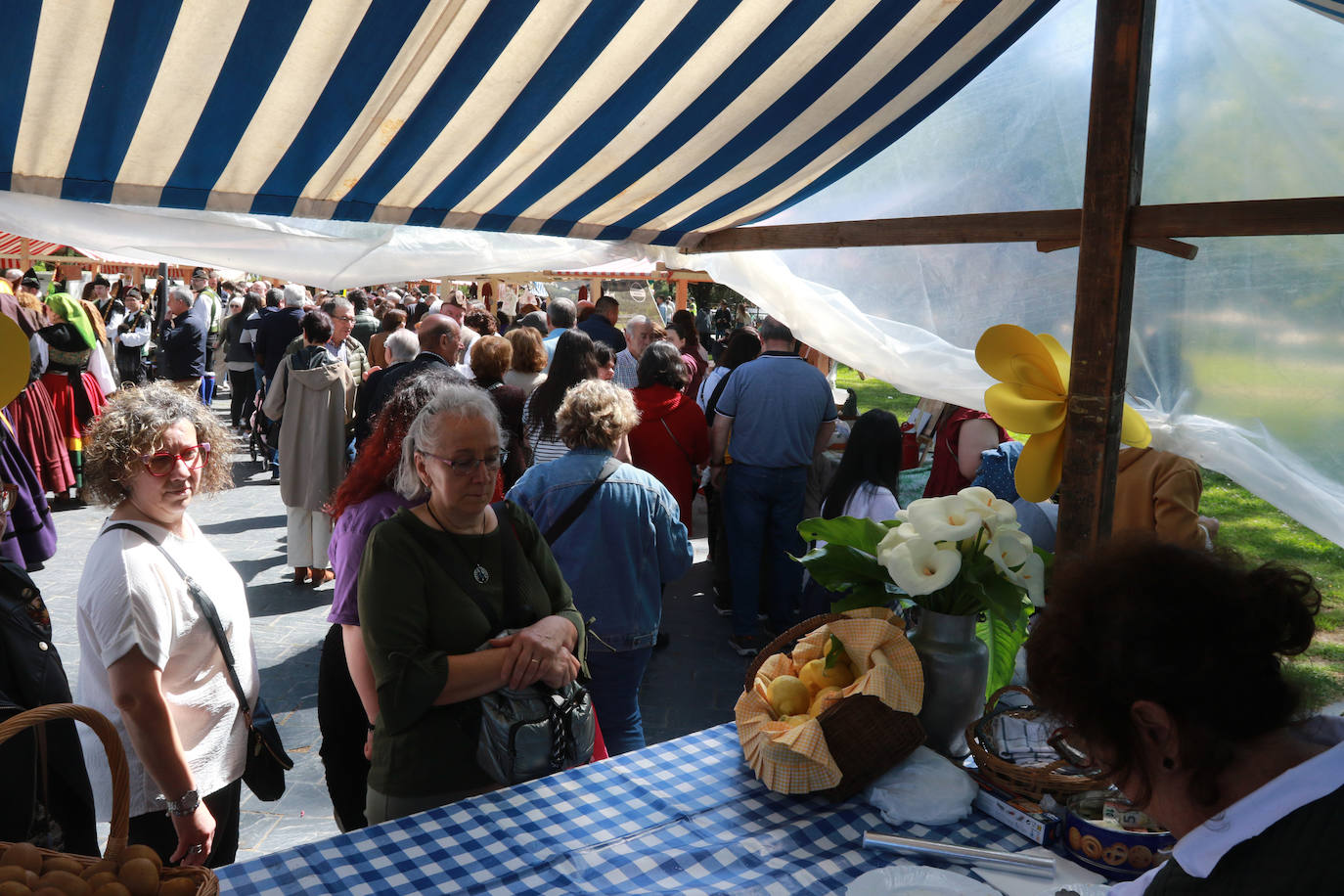 El buen tiempo anima la Primera Flor de Grado