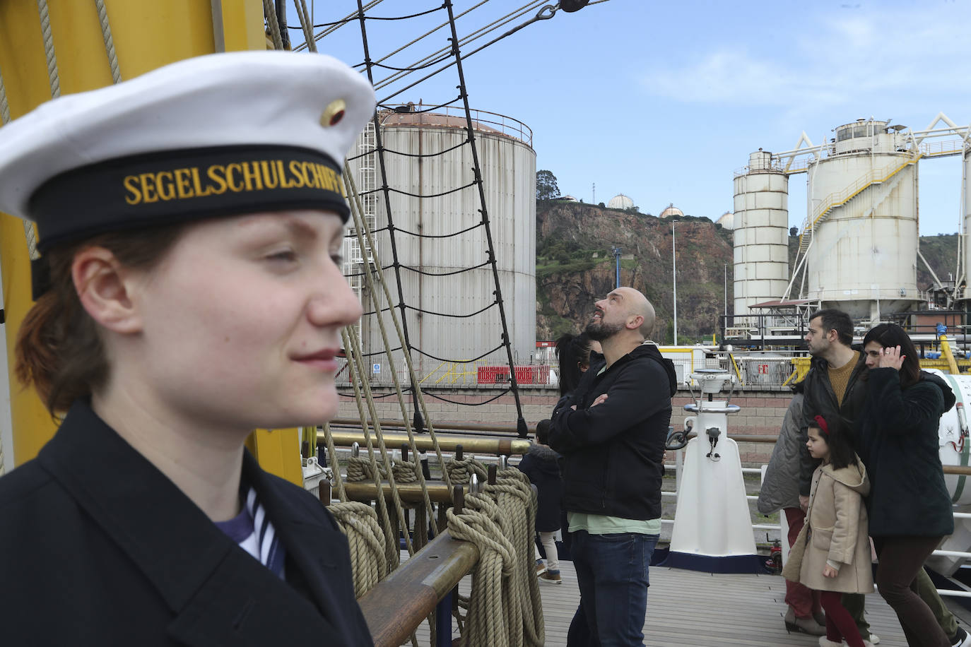 Gijón se despide del buque &#039;Gorch Fock&#039;