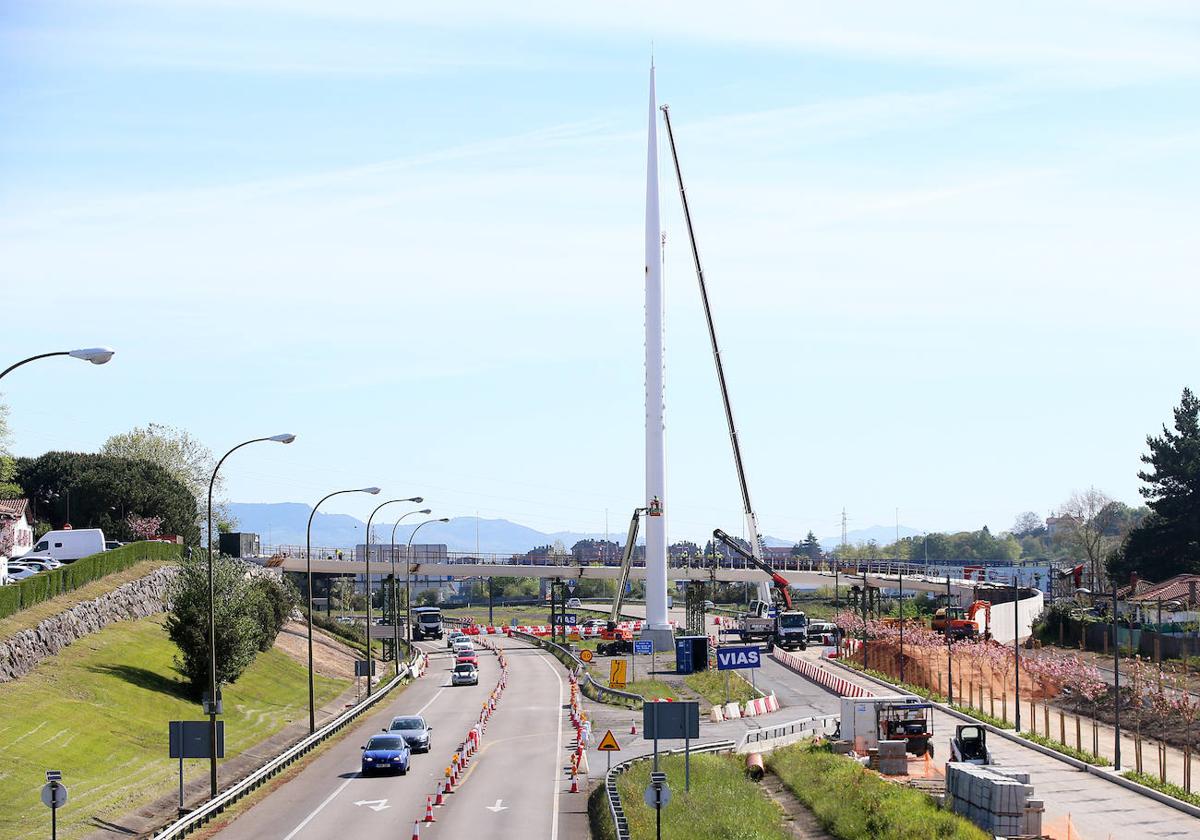 Así está siendo la transformación de la entrada de Oviedo