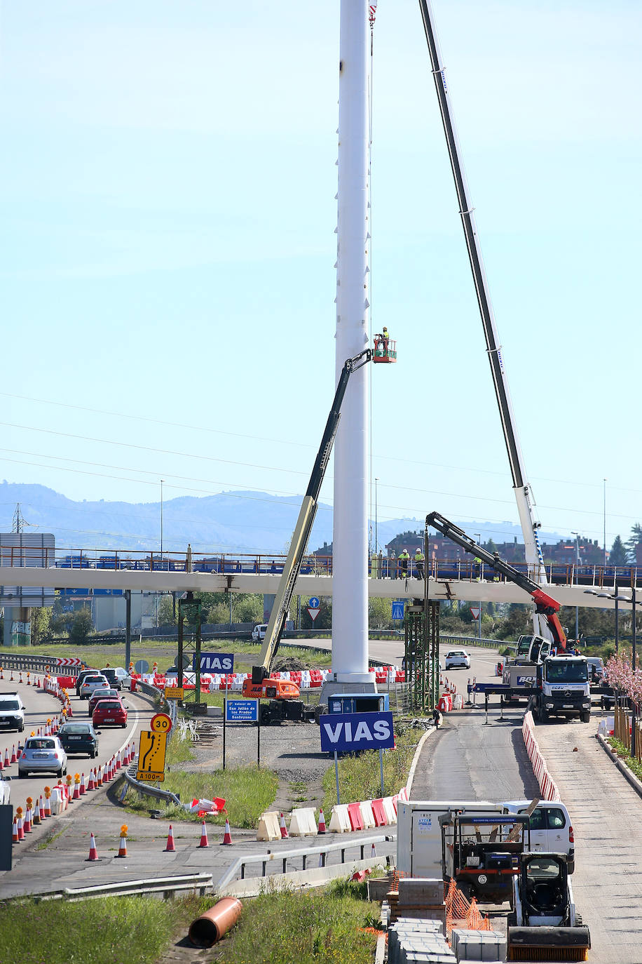 Así está siendo la transformación de la entrada de Oviedo