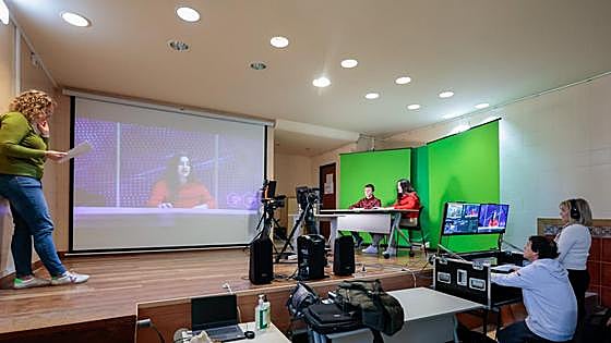 «El resultado es impresionante, la magia de la televisión»