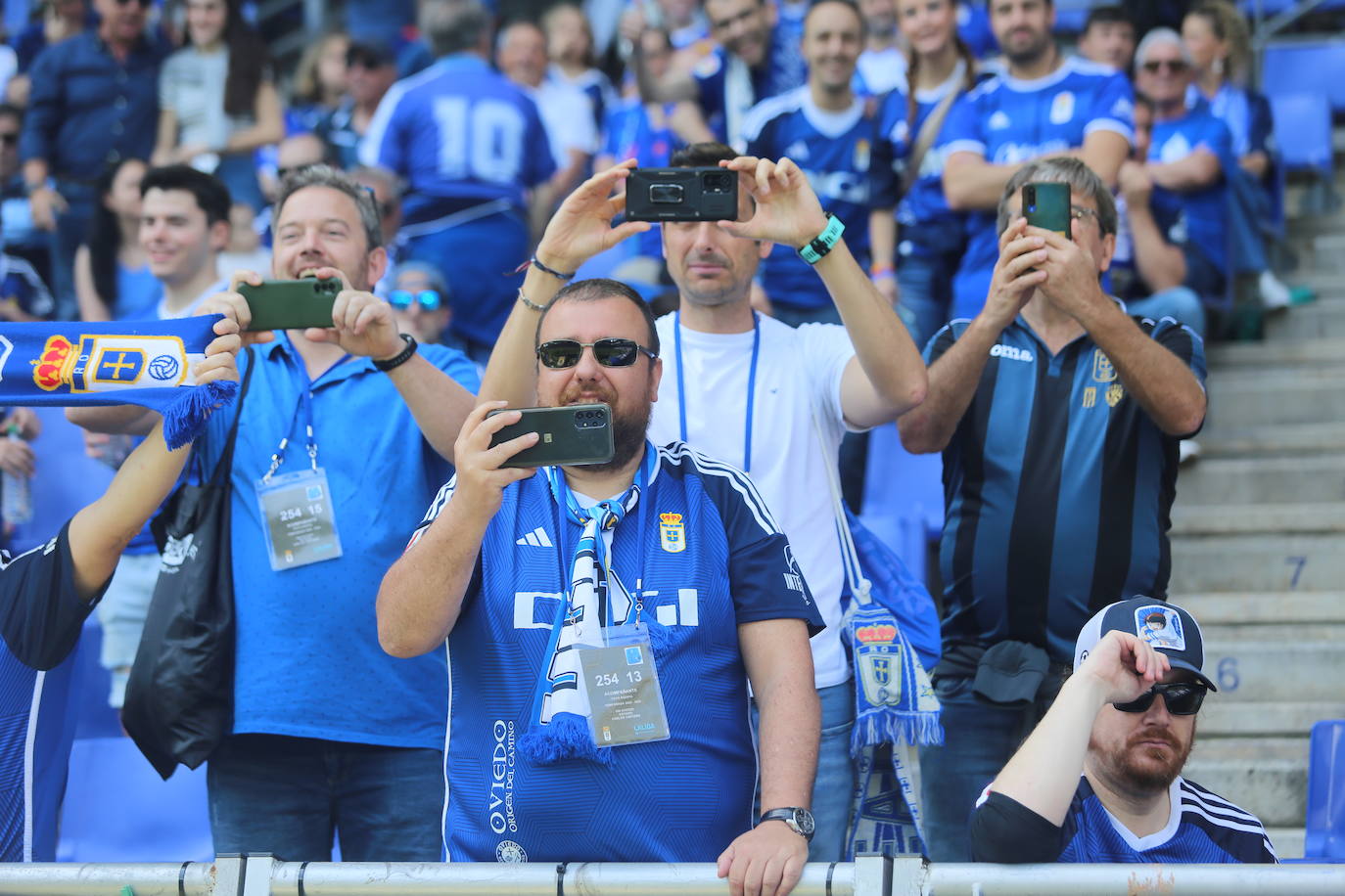 ¿Estuviste en el Real Oviedo - Mirandés? ¡Búscate en el Tartiere!