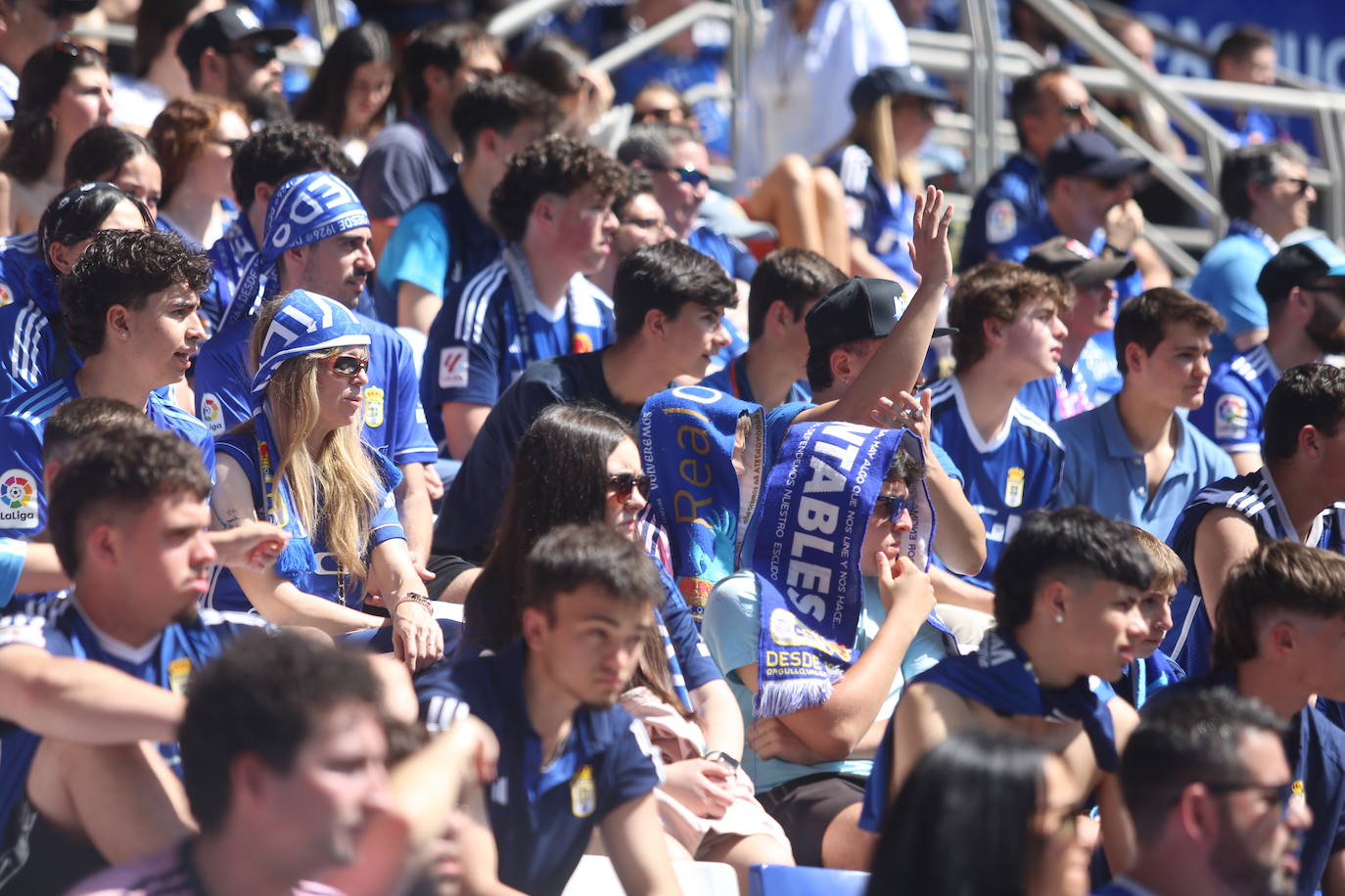 ¿Estuviste en el Real Oviedo - Mirandés? ¡Búscate en el Tartiere!