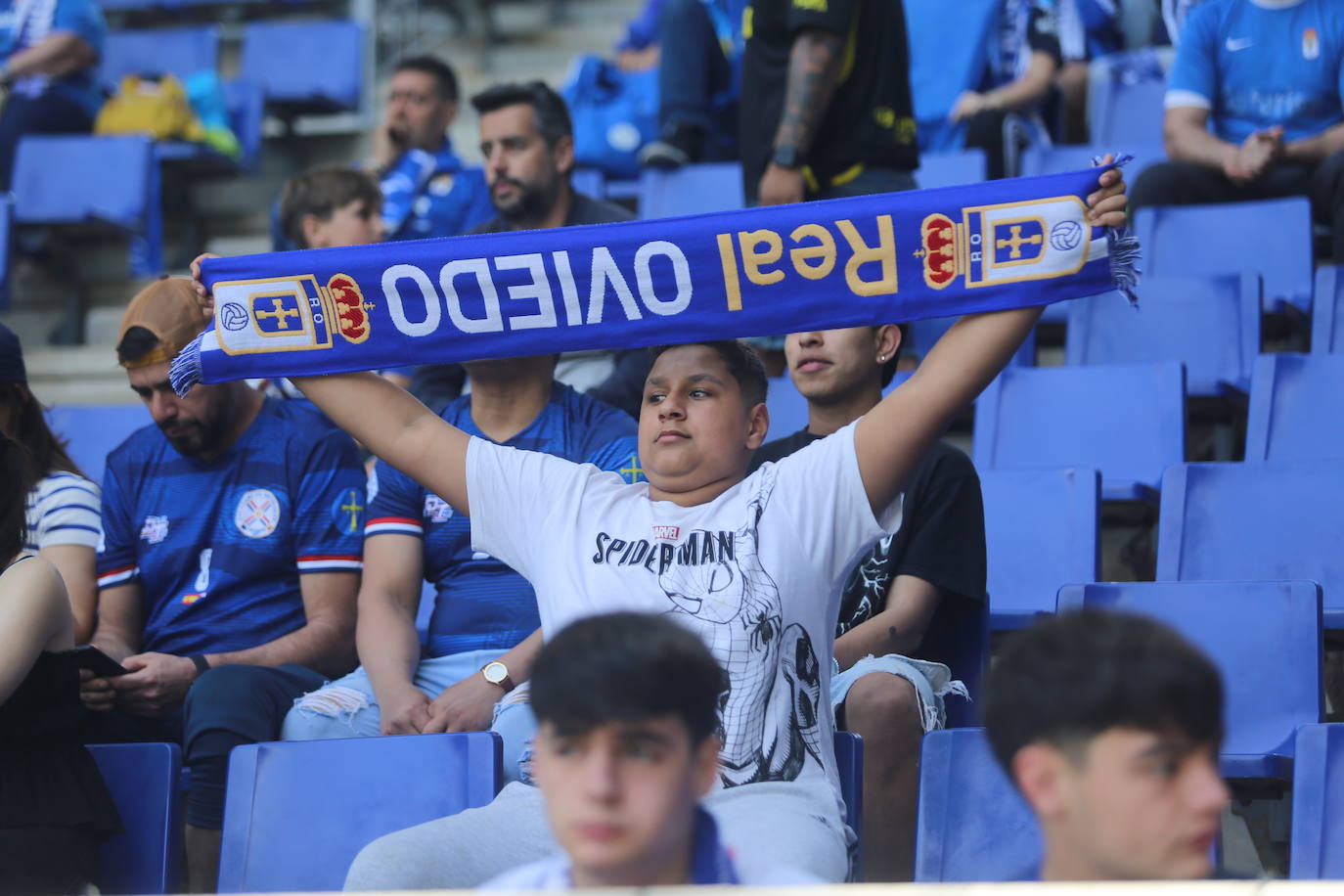 ¿Estuviste en el Real Oviedo - Mirandés? ¡Búscate en el Tartiere!