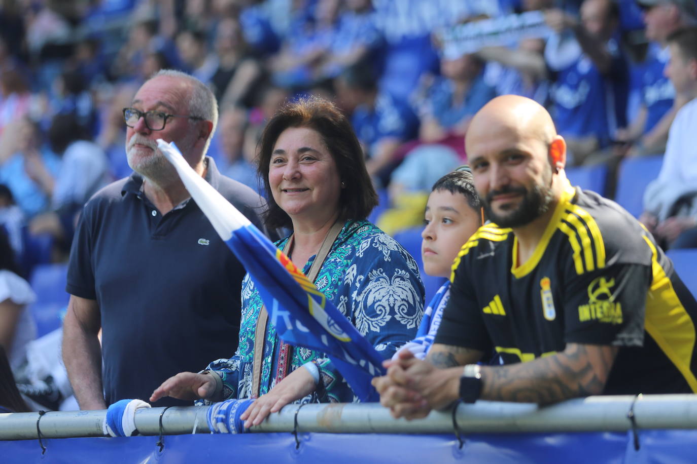 ¿Estuviste en el Real Oviedo - Mirandés? ¡Búscate en el Tartiere!