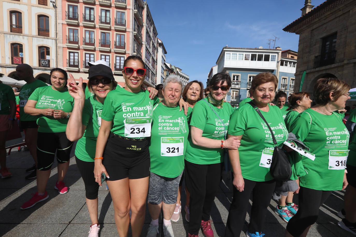 700 avilesinos corren contra el cáncer