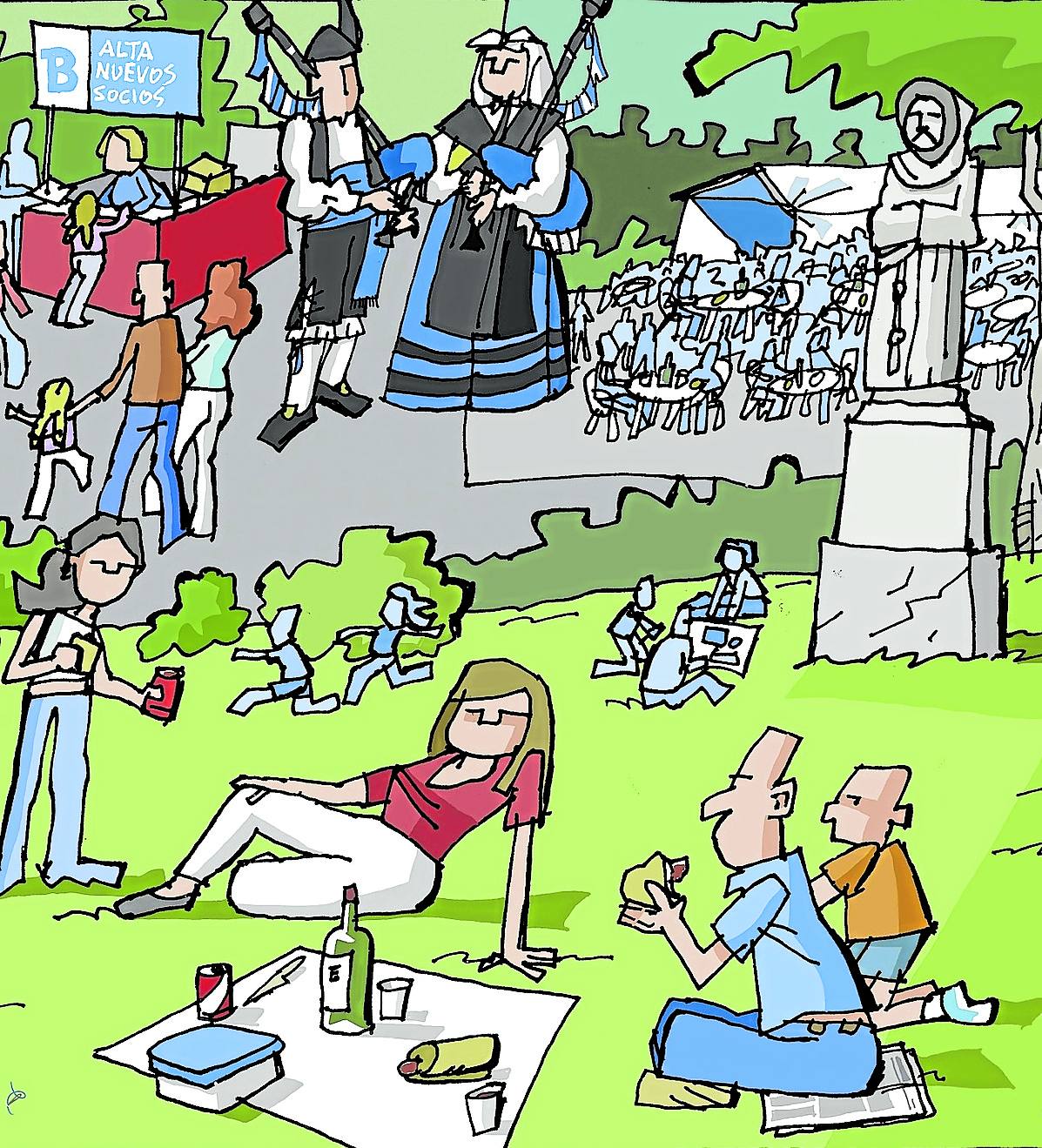 El cartel del Martes de Campo de la Sociedad Protectora de La Balesquida.