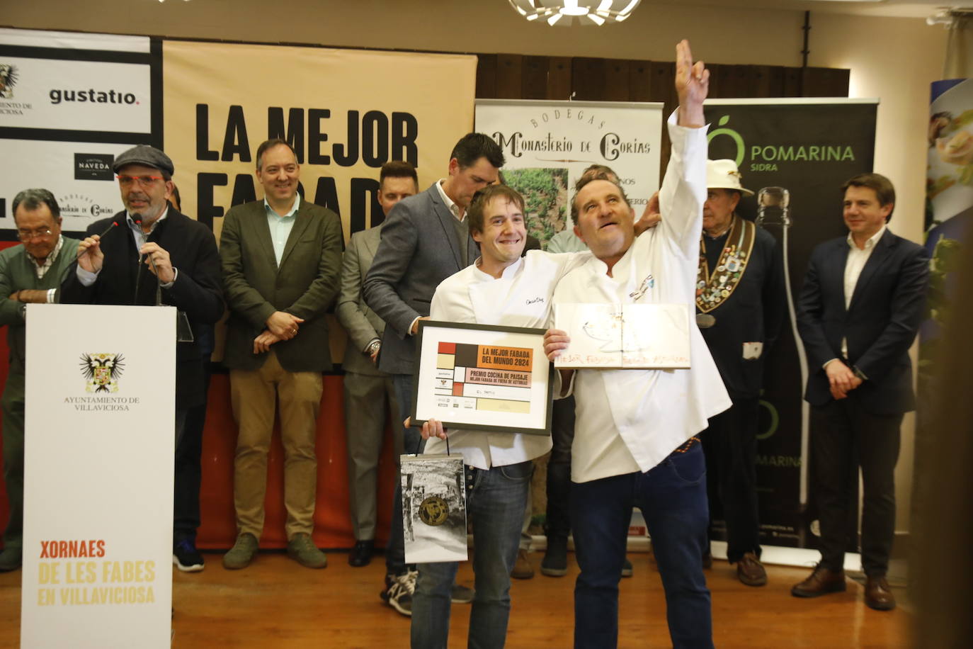 Así ha sido el premio de la mejor fabada del mundo, en Villaviciosa