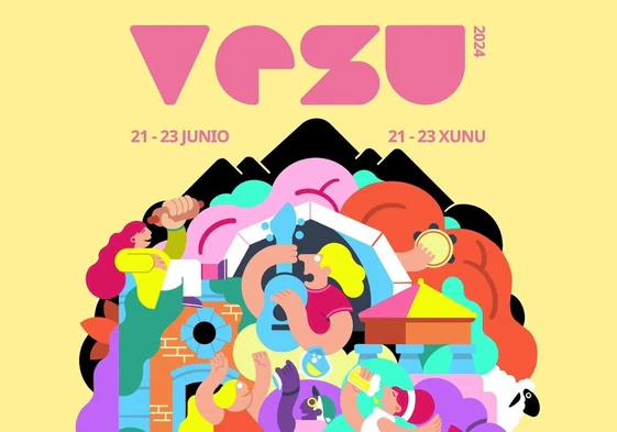Cartel del festival Vesu.