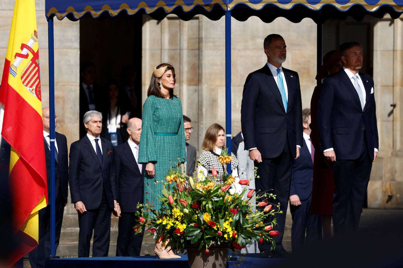 Todos los estilismos de la Reina Letizia en su visita a Países Bajos