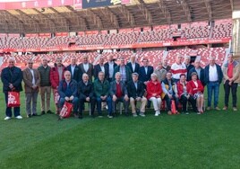 Los nuevos socios de honor del Sporting de Gijón