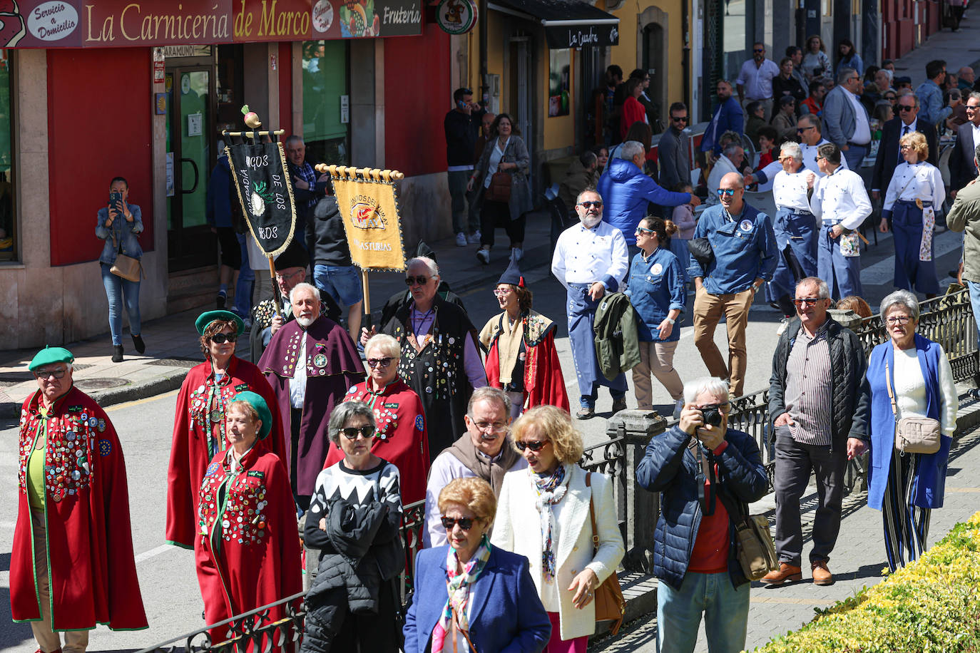 Las Fiestas del Picadillo y el Sabadiego de Noreña acaban con nuevos embajadores