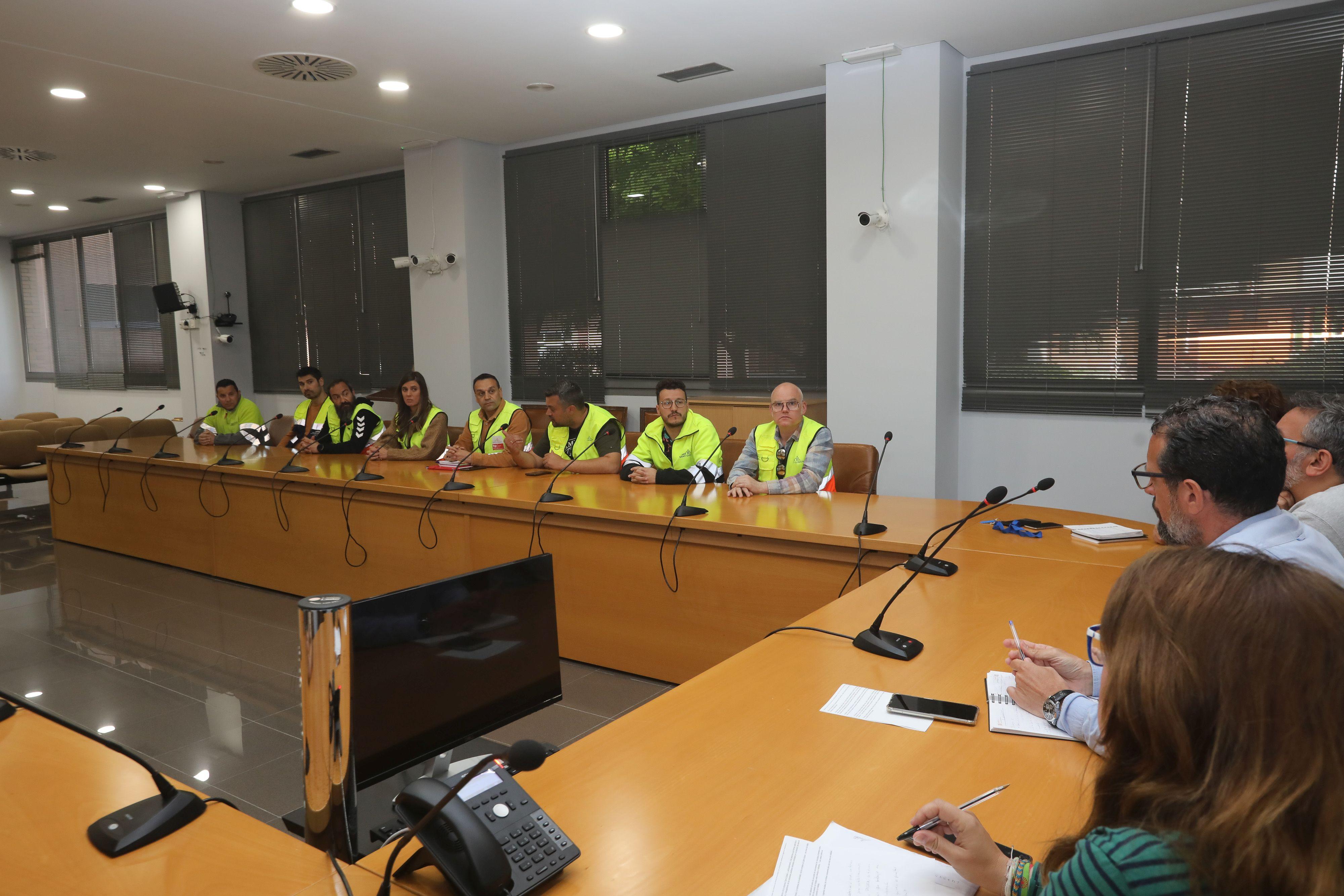 Así fue la concentración de trabajadores de Saint-Gobain en Castrillón