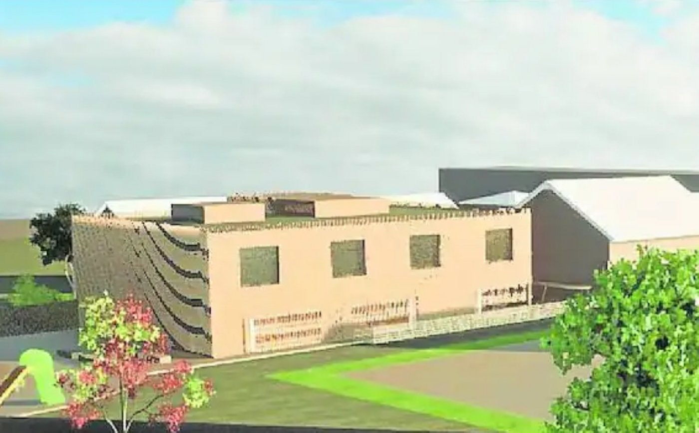 Infografía que facilitó el Principado sobre la futura escuela rural de Villoria.