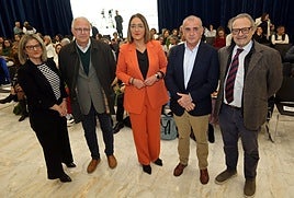 Elízabeth Ortega, Ángel José López Díaz, Covadonga Díaz, Luciano Poyato y Joan Ramón Villalbí .