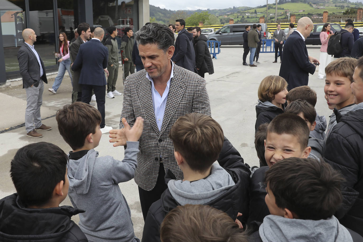 Mareo y su nueva cara: así fue la presentación de la reforma de la Escuela de Fútbol del Sporting