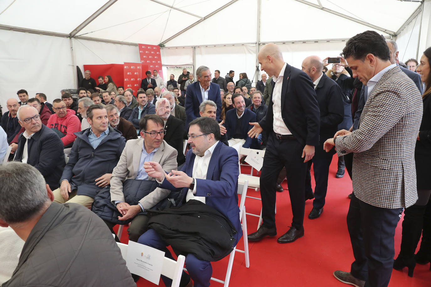 Mareo y su nueva cara: así fue la presentación de la reforma de la Escuela de Fútbol del Sporting