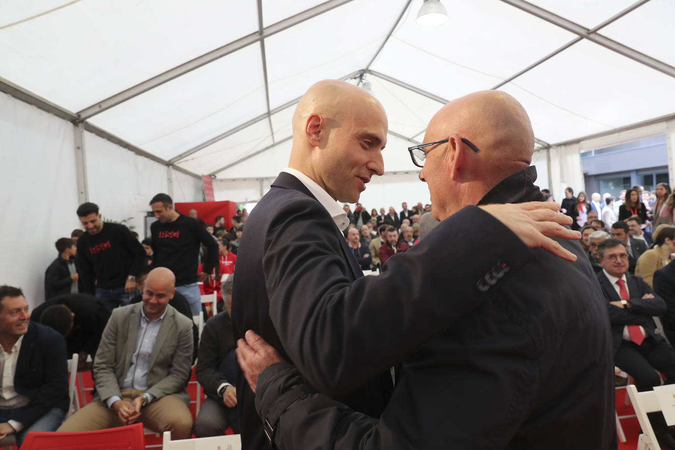 Mareo y su nueva cara: así fue la presentación de la reforma de la Escuela de Fútbol del Sporting