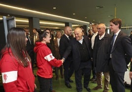 Mareo y su nueva cara: así fue la presentación de la reforma de la Escuela de Fútbol del Sporting