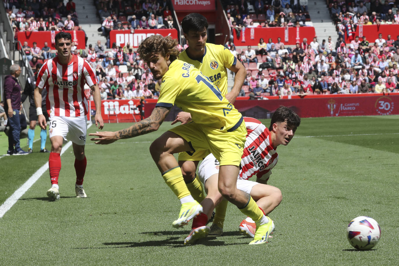 Las mejores jugadas del Sporting - Villarreal B