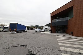 Vista de parte de las instalaciones de Gonvarri en Cancienes.