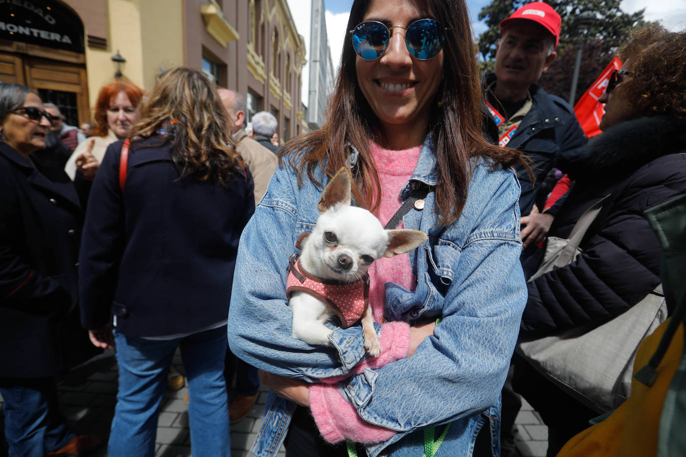 Los sindicatos asturianos, a la calle en Langreo para «reivindicar lo que es justo»