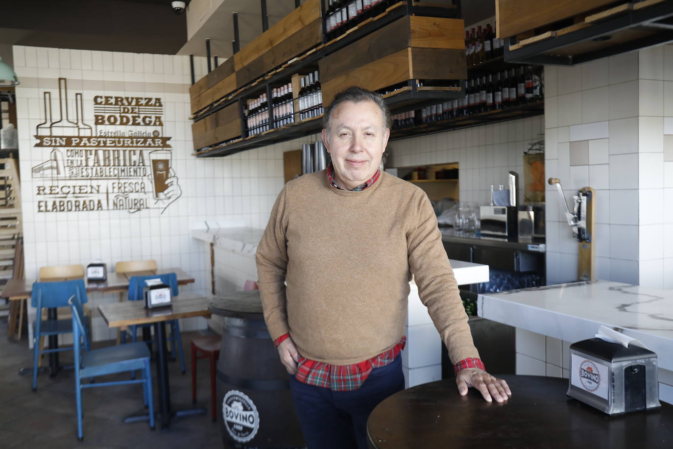 Fernando Trujillo, propietario del restaurante Bovino.