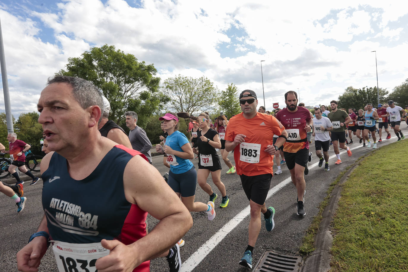 ¿Participaste en la Media Maratón de Gijón? ¡Búscate en las fotos! (2)