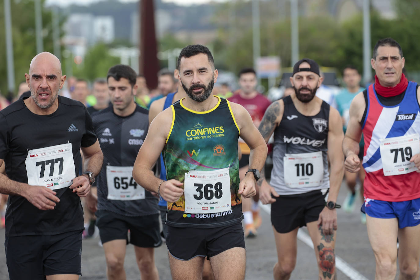 ¿Participaste en la Media Maratón de Gijón? ¡Búscate en las fotos! (1)